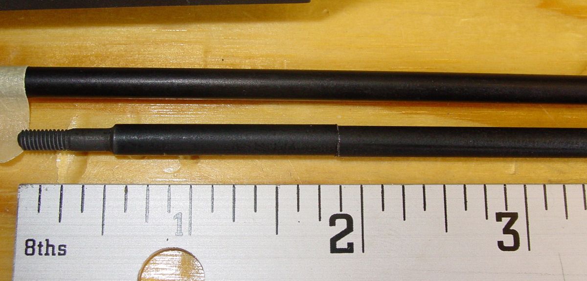 Another way to shorten a cleaning rod AK Rifles